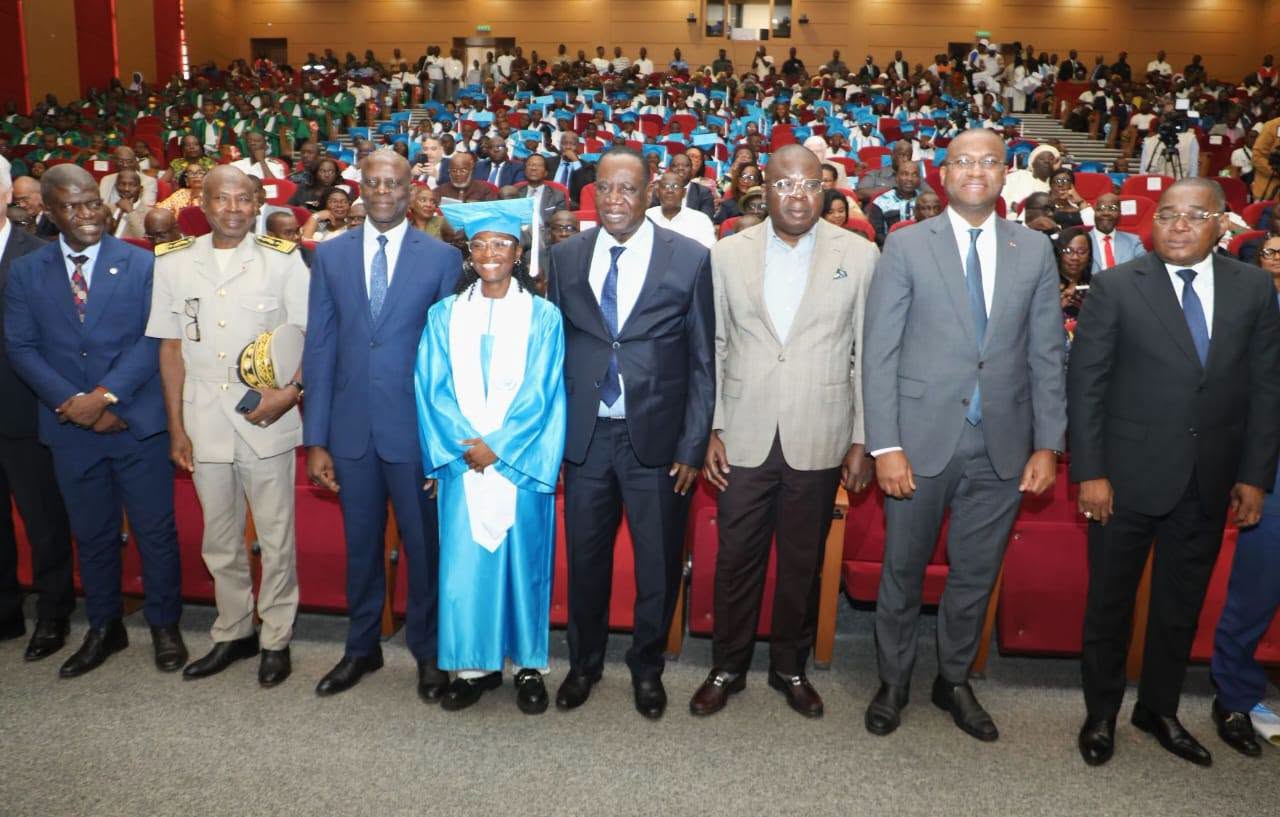 La première promotion d’ingénieurs de l'université de San Pedro baptisée Ahoua N’Doli Théophile