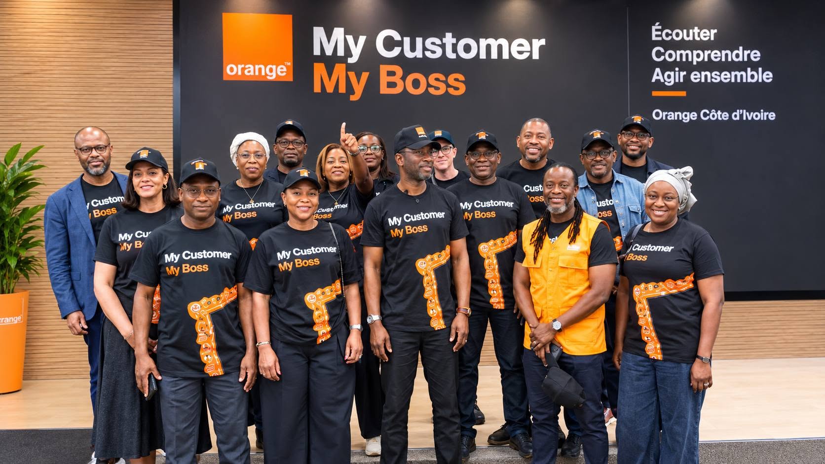 Orange Côte d’Ivoire place ses clients au cœur de son action avec l’opération "My Customer My Boss"