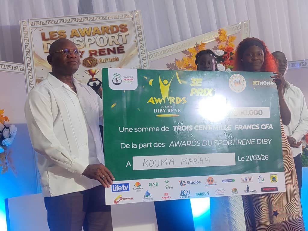 Les jeunes talents du Leboutou célébrés à Dabou à l’occasion des Awards du Sport René Diby