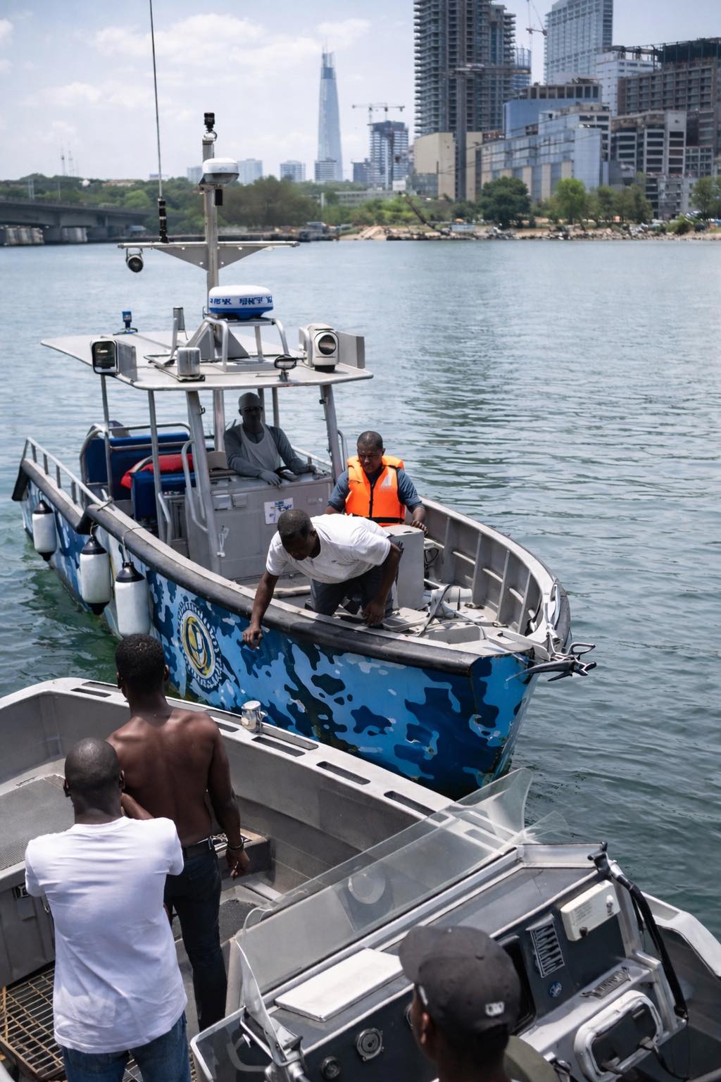 La police maritime sauve un homme d'une tentative de sucide