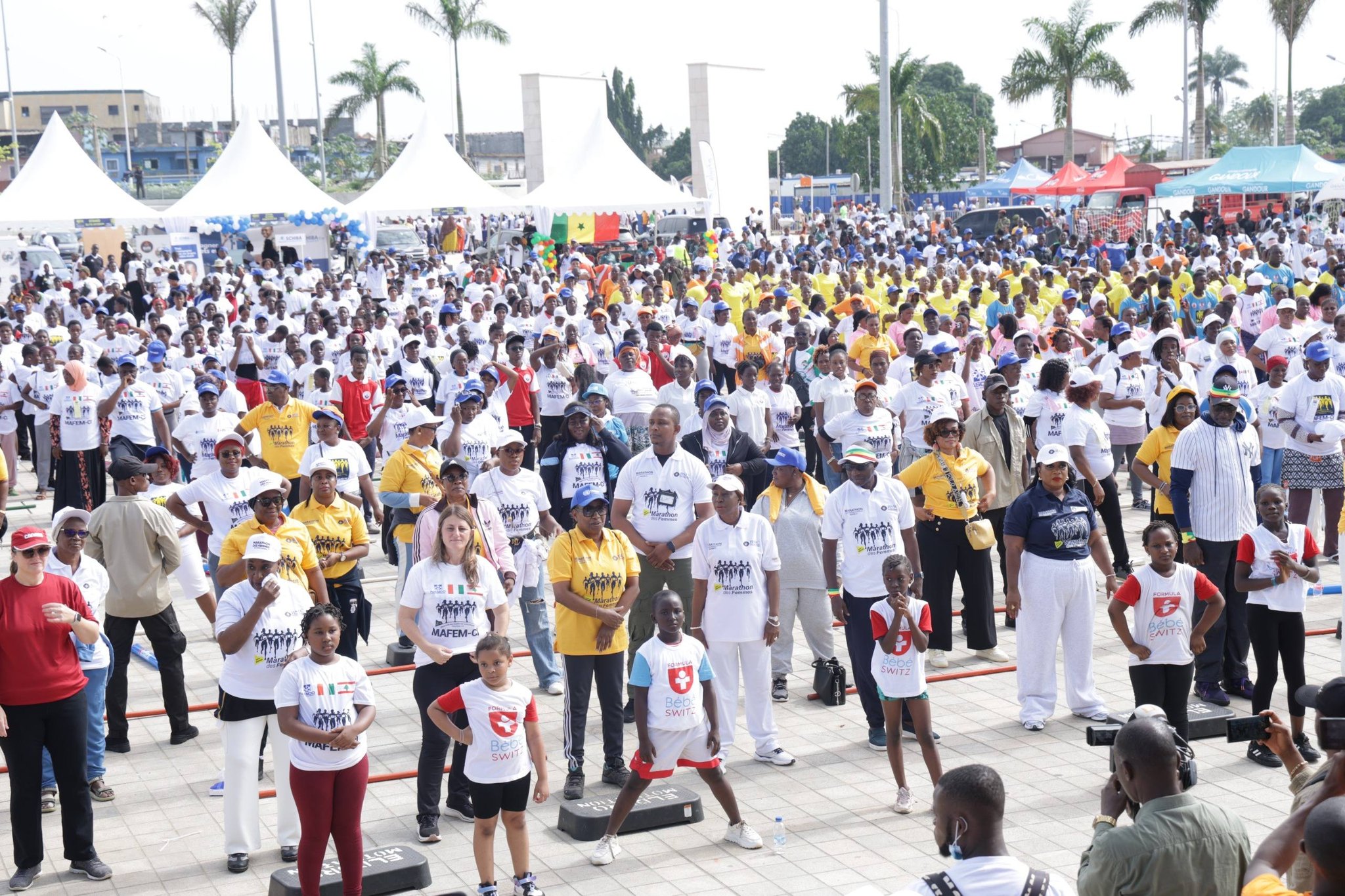 Plus de 3 000 femmes mobilisées à Abobo pour célébrer le sport et la solidarité