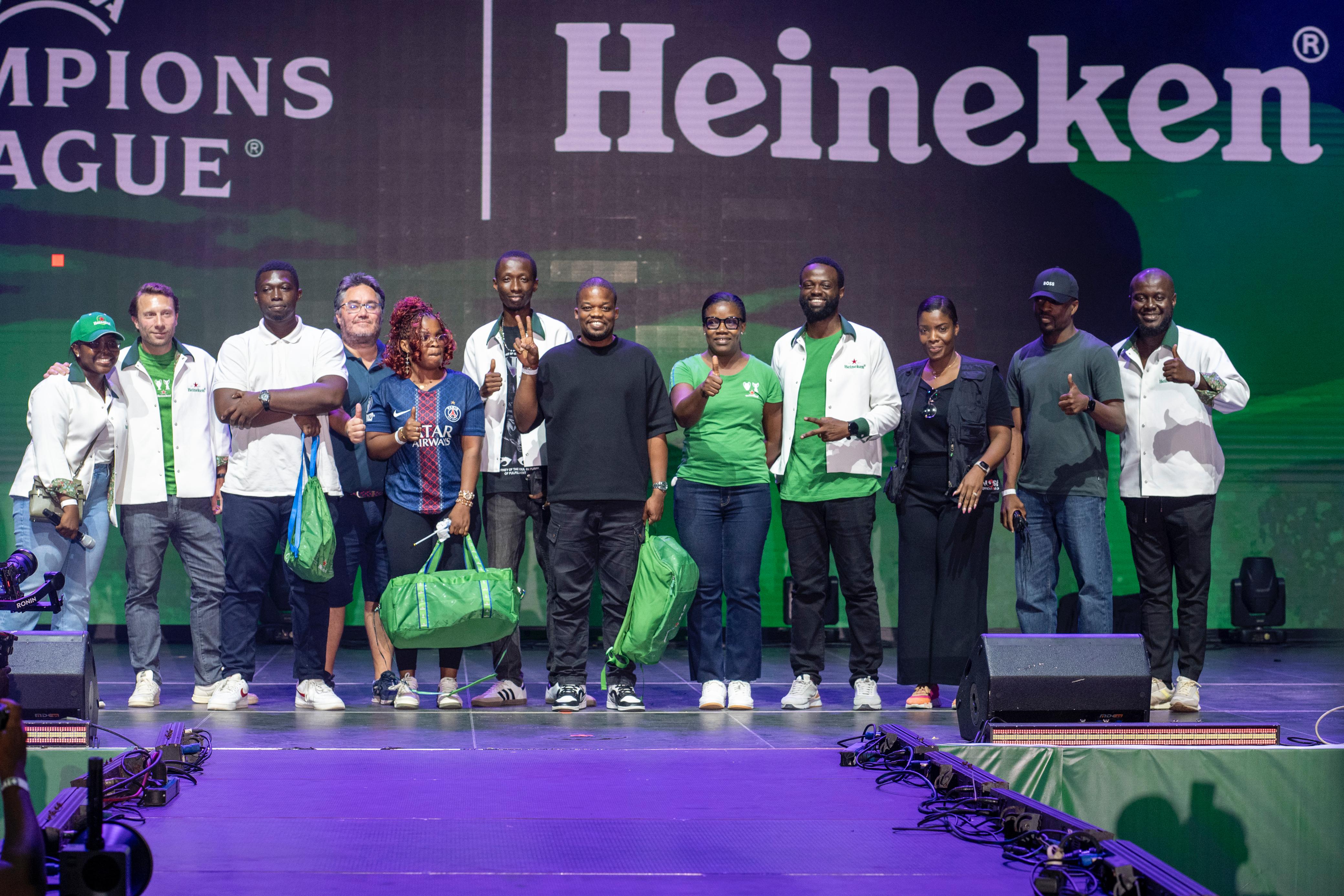 A l'occasion de la finale de la league des champions Heineken et Brassivoire offrent une soirée magique aux fans ivoiriens au Parc des Expositions