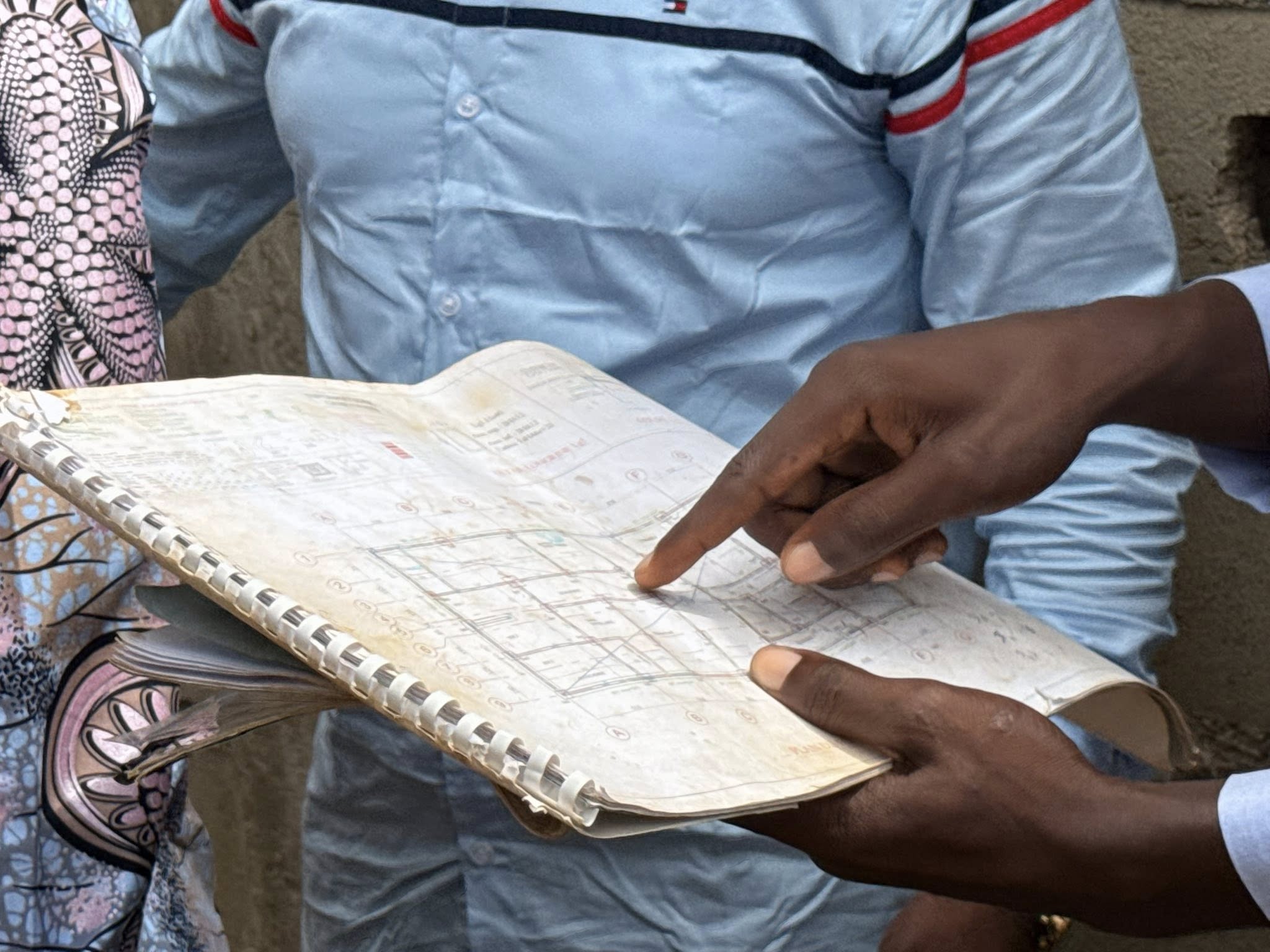 Maizan Koffi Noel visite le futur centre de santé intégré de Motiamo avance à grands pas