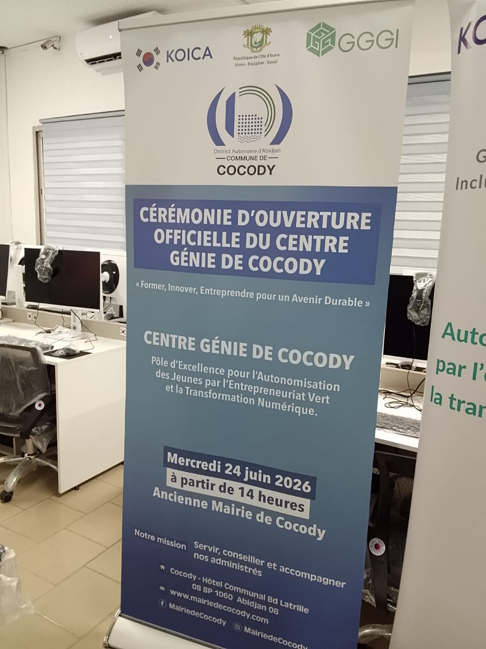 De l'ancienne mairie au pôle d'excellence Cocody accueille le Centre GENIE pour l'entrepreneuriat durable