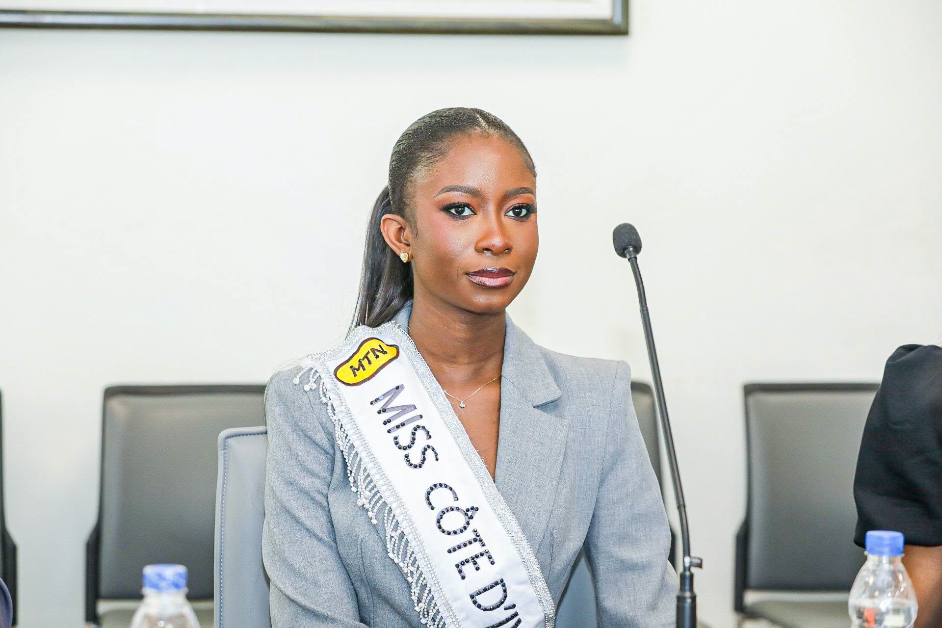 Le COMICI présente les grandes lignes de la 30e édition Miss Côte d'Ivoire à la ministre Françoise Remarck
