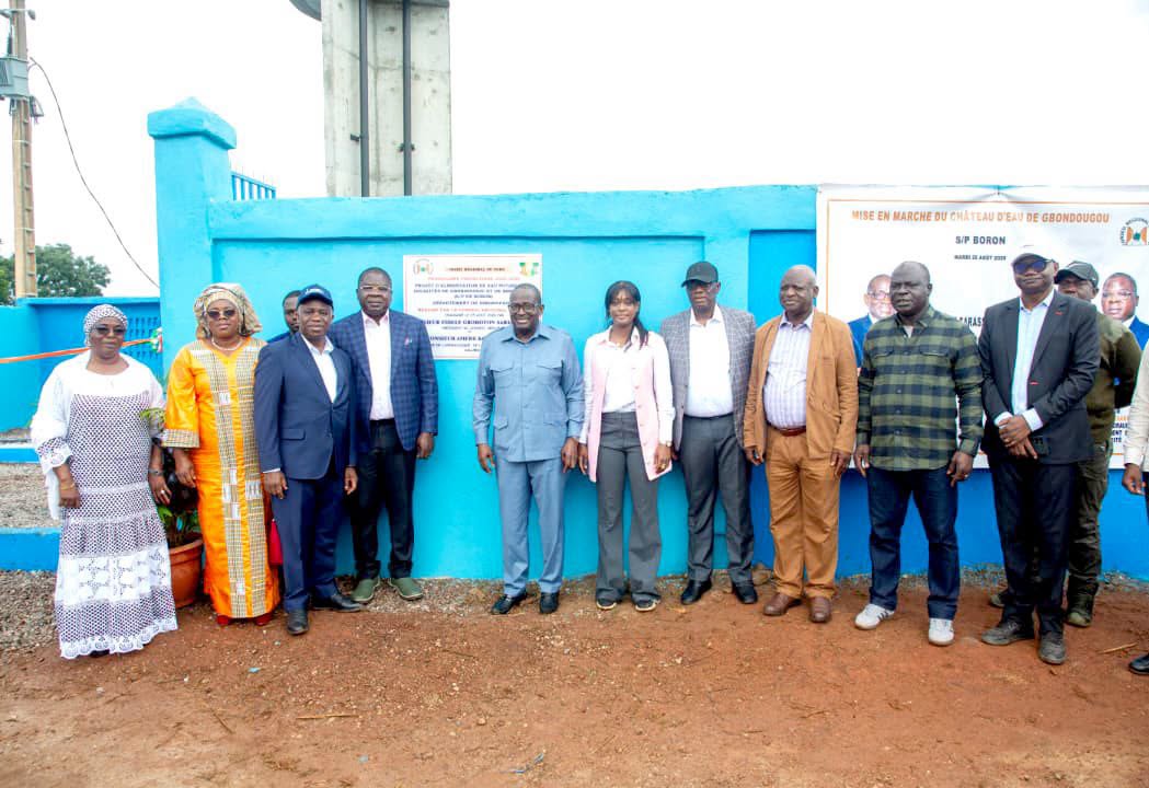 Nakouroubélékaha et Gbondougou raccordés à de nouveaux systèmes d’adduction en eau potable